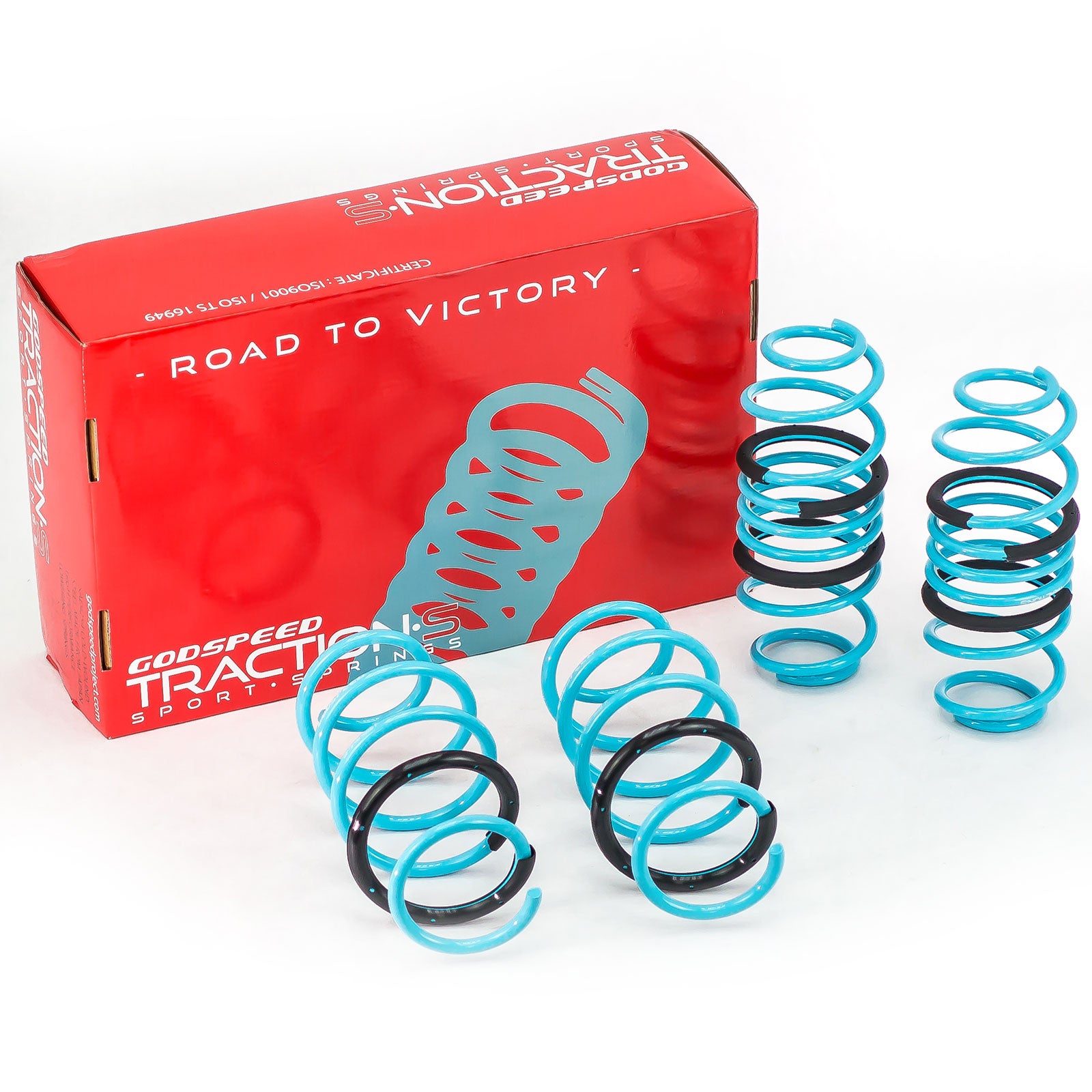 GSP Godspeed Project Traction-S Performance Lowering Springs - Honda Fit 2015-UP (GK)