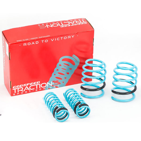 GSP Godspeed Project Traction-S Performance Lowering Springs - Hyundai Elantra Sedan 2007-10 (HD)