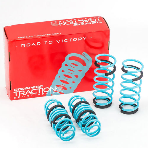 GSP Godspeed Project Traction-S Performance Lowering Springs - Mazda 2 2011-2015 (DJ)