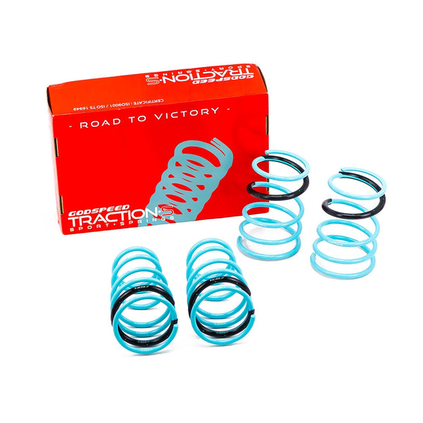 GSP Godspeed Project Traction-S Performance Lowering Springs - Subaru Impreza WRX/STI (GDF) 2004-07