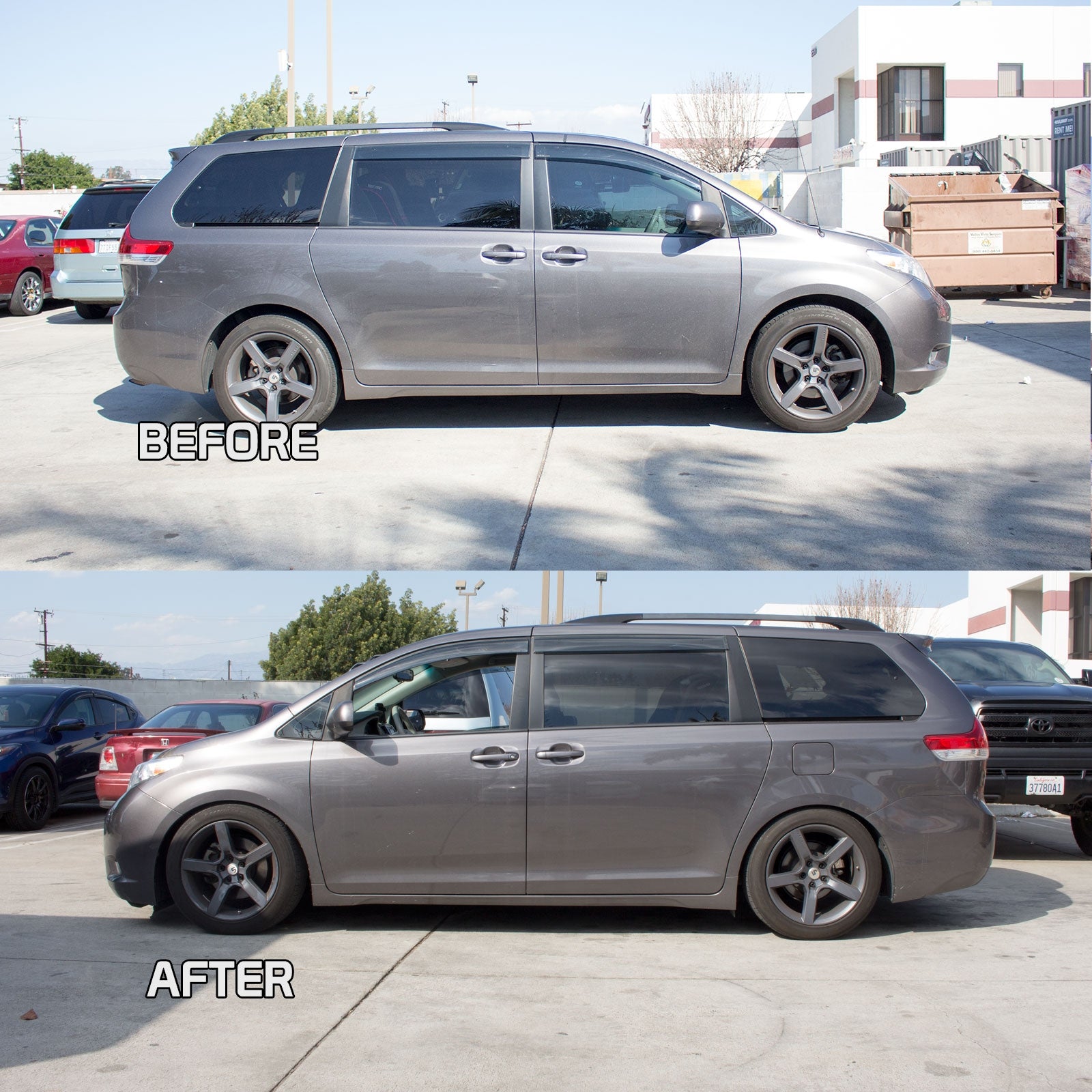 GSP Godspeed Project Traction-S Performance Lowering Springs - Toyota Sienna 2011-2014 (XL30)