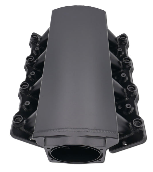 ISR Performance Fabricated Intake Manifold & Fuel Rail Kit - LS1/LS2/LS6 102MM Cathedral Port Low Profile - Black