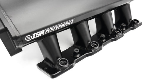 ISR Performance Fabricated Intake Manifold & Fuel Rail Kit - LS1/LS2/LS6 102MM Square Port Low Profile - Black