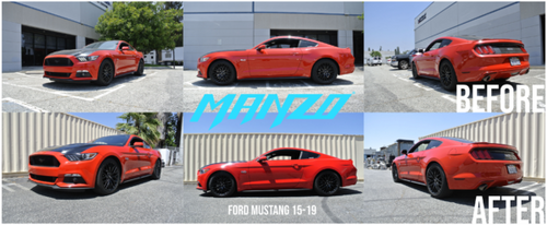 Manzo MZ Series Adjustable Coilovers - Ford Mustang (2015-2019)