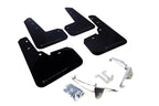 Rally Armor UR Black w/ Grey Logo Mud Flaps Set of 4 - Subaru XV Crosstrek (2013-2017)