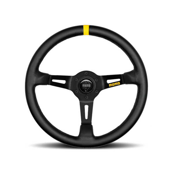 R1908/35L - MOMO Race Mod .08 Steering Wheel - 350MM - Black R1908/35L - MOMO Race Mod .08 Steering Wheel - 350MM - Black