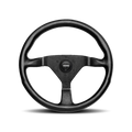 MOMO Montecarlo Steering Wheel - 320MM - Black Leather / Black Stitching