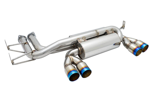 Megan Racing Supremo Axle Back Exhaust - Burnt Roll Tips - BMW E46 M3 (2001-2006)