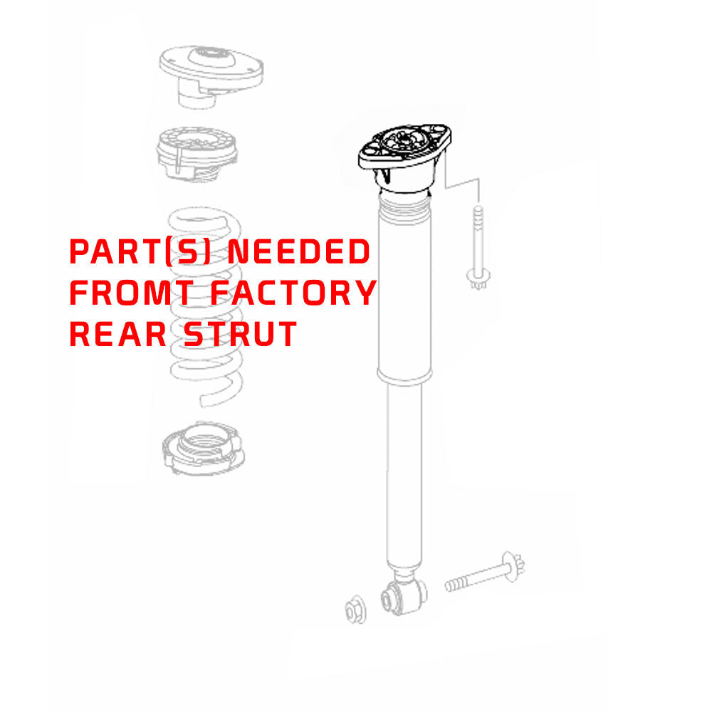 GSP Godspeed Project Mono RS Coilovers - Mercedes Benz GLC-Class RWD & 4Matic (X253/C253) 2016-21