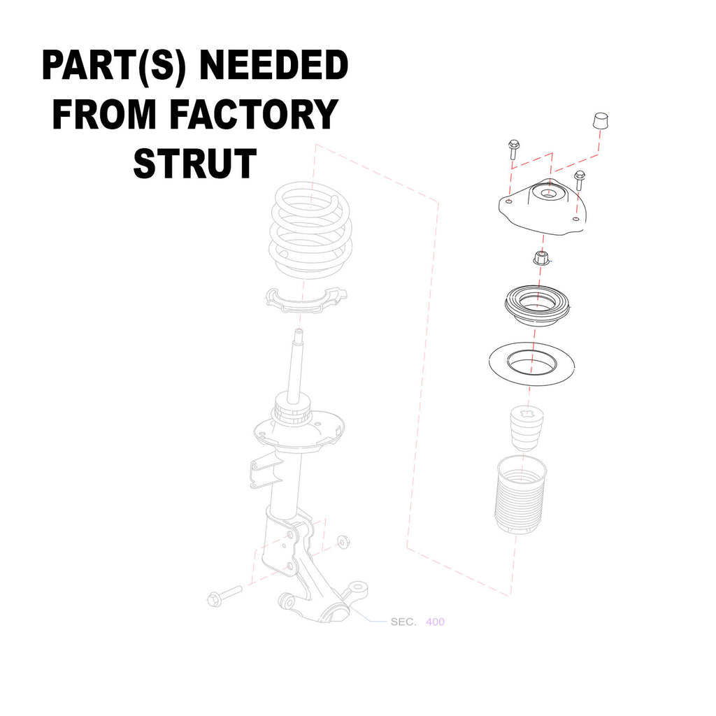 GSP Godspeed Project Mono RS Coilovers - Mercedes Benz GLA (X156) 2015-20