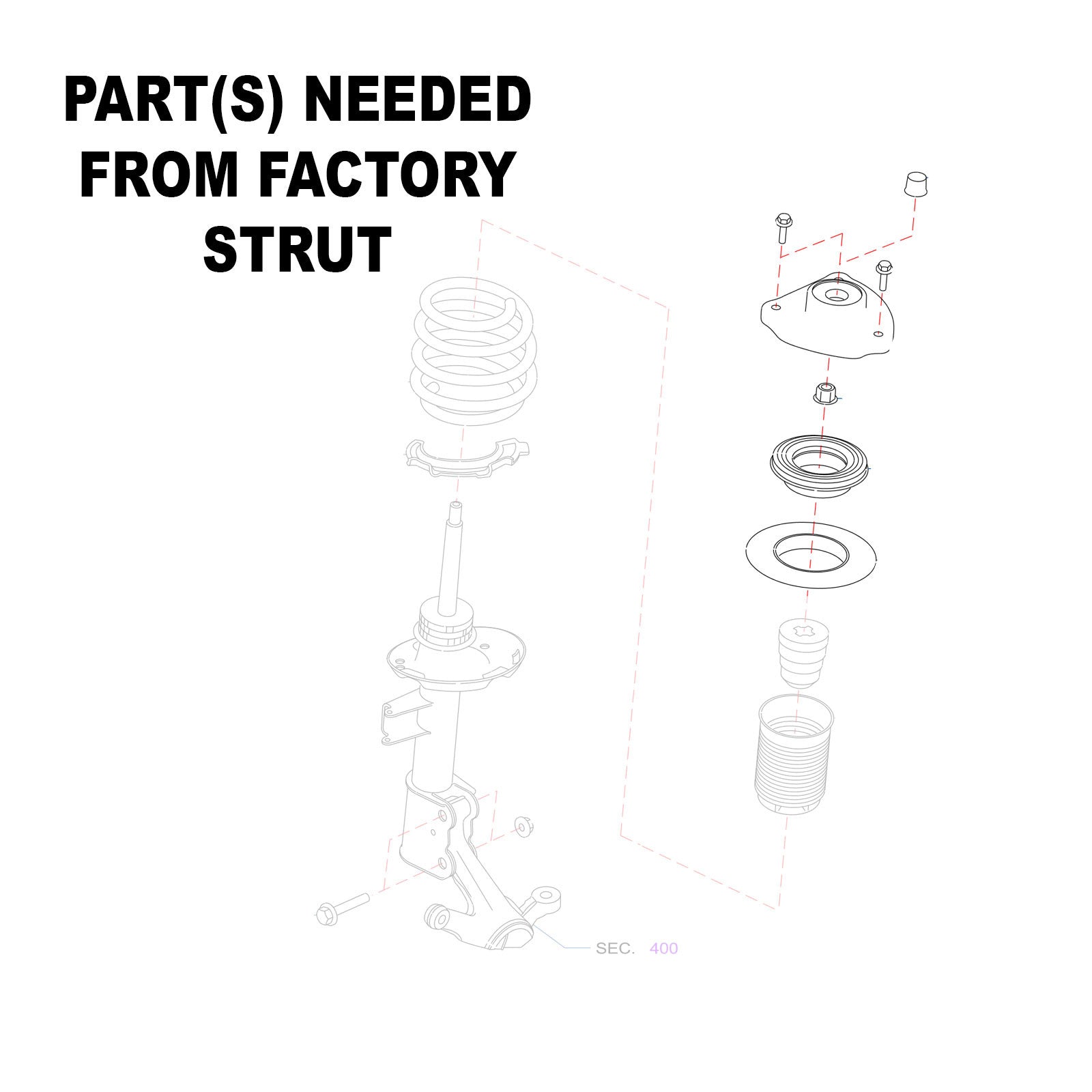 GSP Godspeed Project Mono RS Coilovers - Mercedes Benz GLA (X156) 2015-20