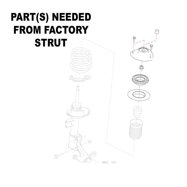 GSP Godspeed Project Mono RS Coilovers - Infiniti QX30 (H15) 2017-19