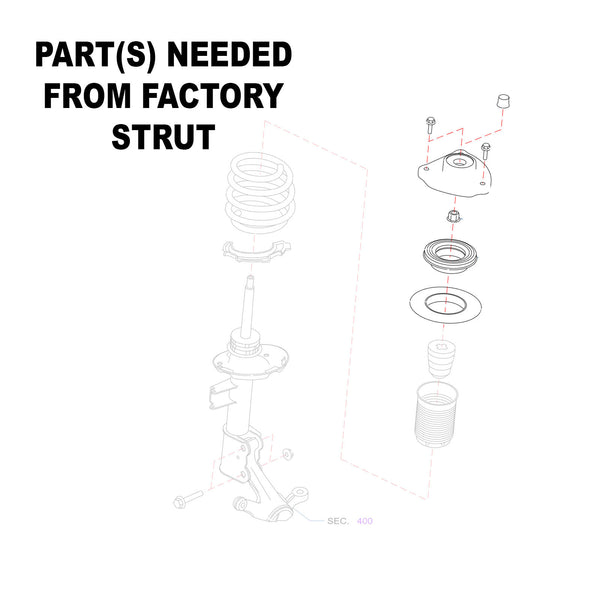 GSP Godspeed Project Mono RS Coilovers - Mercedes Benz GLA (X156) 2015-20