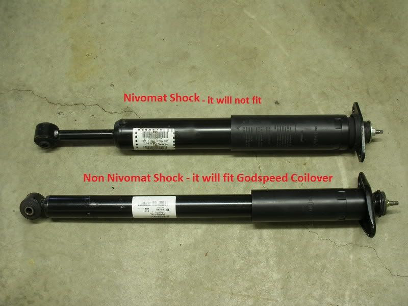 GSP Godspeed Project Mono SS Coilovers - Dodge Charger RWD without Nivomat 2011-19