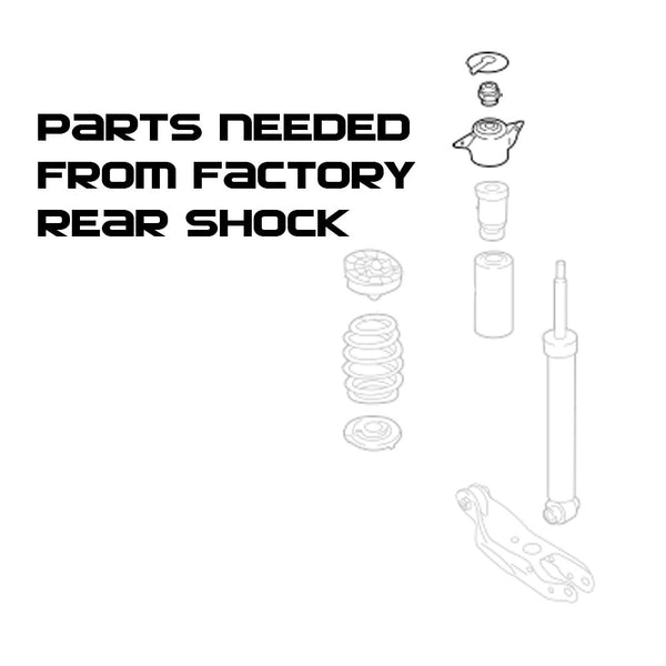 GSP Godspeed Project Mono SS Coilovers - Audi A4/A4 Quattro (B9) 2017+