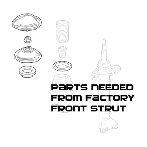 GSP Godspeed Project Mono SS Coilovers - Mercedes-Benz SLK RWD (R172) 2012-16