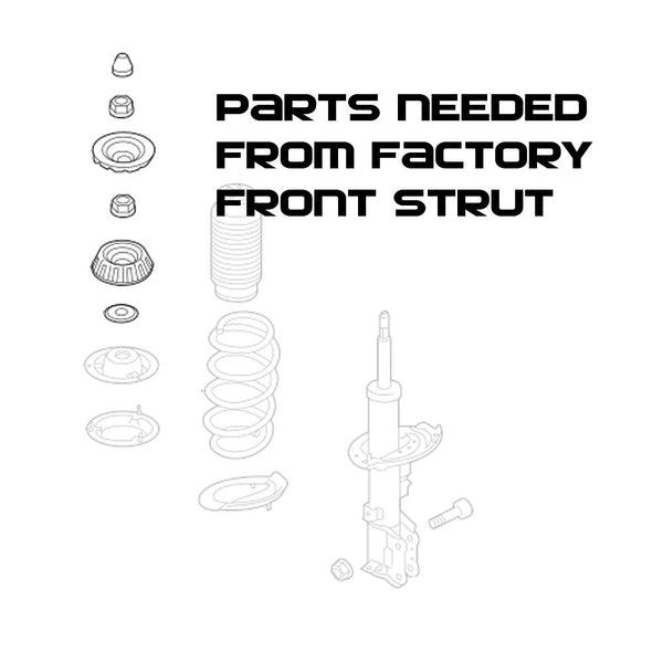 GSP Godspeed Project Mono SS Coilovers - Hyundai Accent (HC/YC) 2019-22