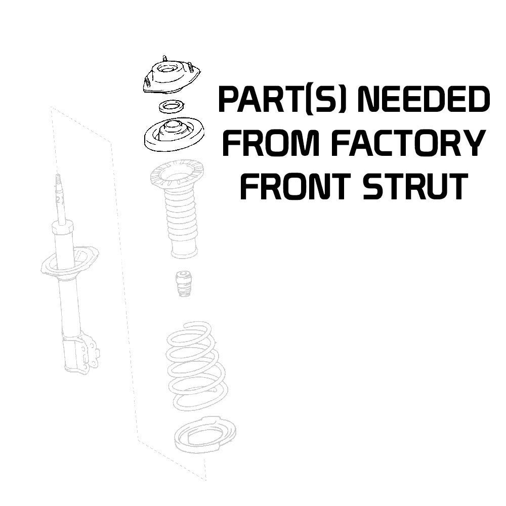 GSP Godspeed Project Mono SS Coilovers - Toyota Highlander AWD (XU40) 2008-13