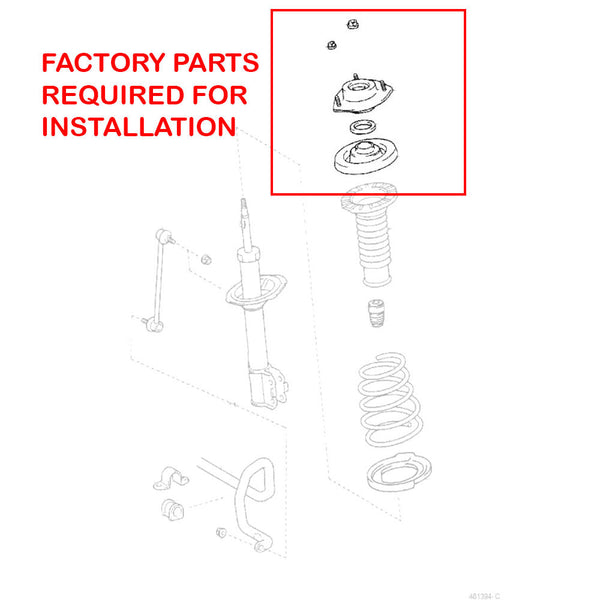 GSP Godspeed Project Mono SS Coilovers - Toyota Solara (ACV30/MCV30) 2004-08