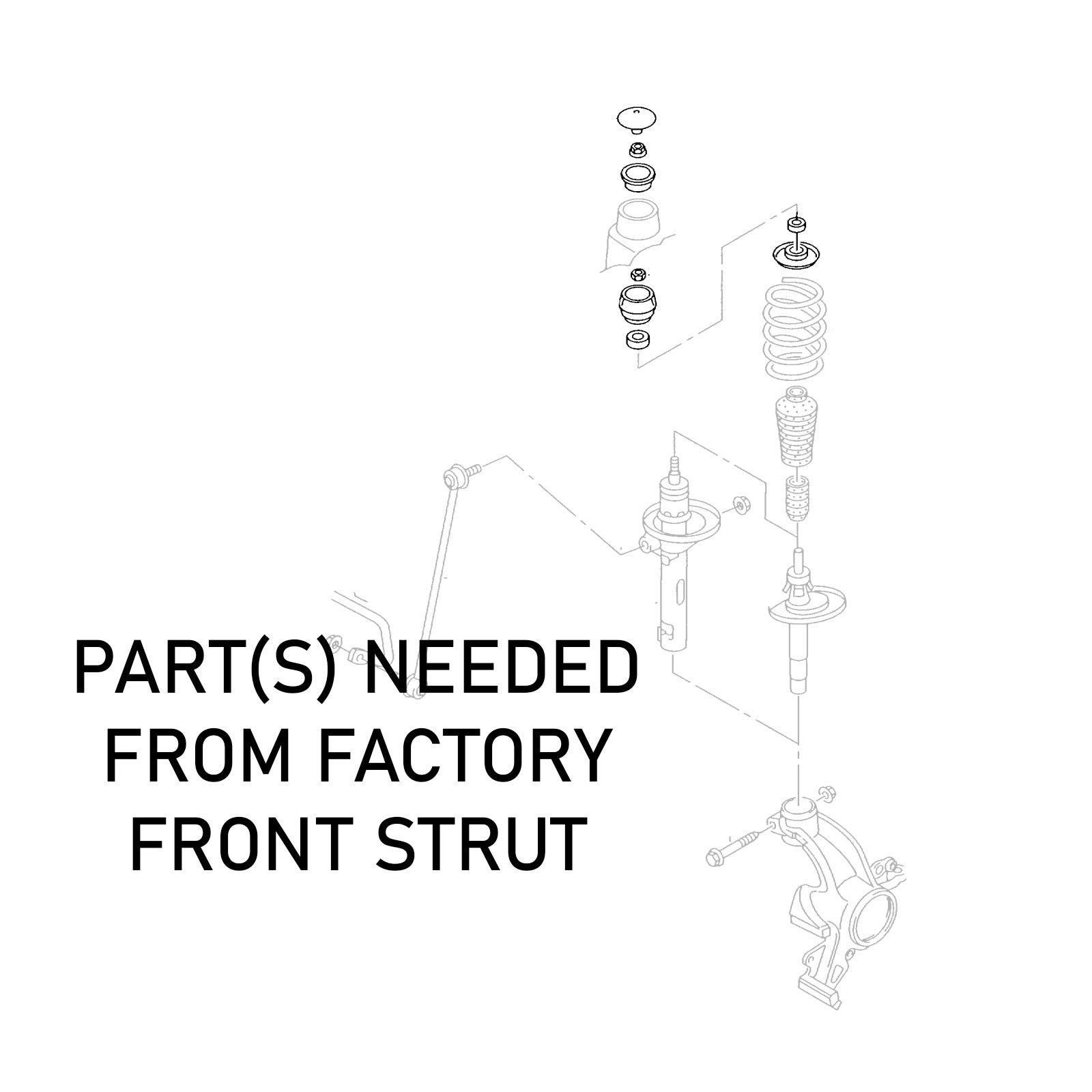GSP Godspeed Project Mono SS Coilovers - Audi TT (8N) 2000-06 (FWD) (49MM Front Axle Clamp)