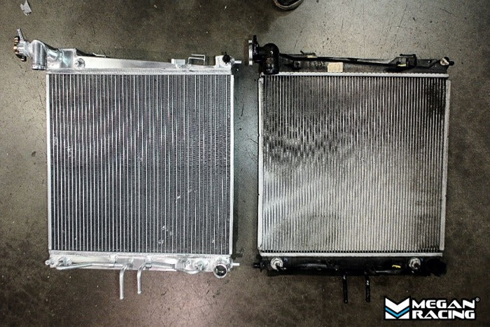 Megan Racing Performance Triple Pass Aluminum Radiator - Hyundai Sonata 2.0L Turbo (2011-2014)
