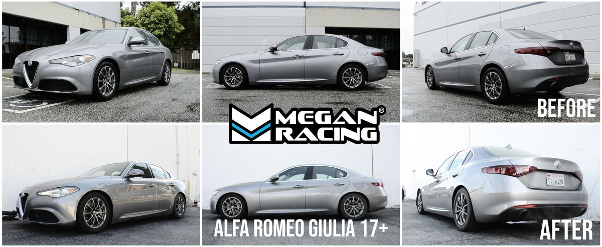 MR-LS-ARG17 - Megan Racing Performance Lowering Springs - Alfa Romeo Giulia (2017+)
