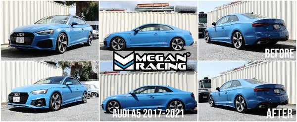 Megan Racing Performance Lowering Springs - Audi A4 / A5 [Excluding Wagons] (2017+)