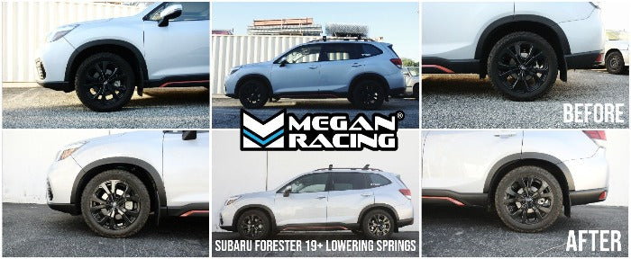 MR-LS-SF19 - Megan Racing Performance Lowering Springs - Subaru Forester [Exc. Wilderness] (2019+)