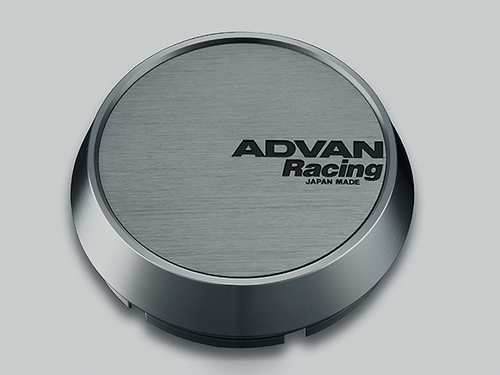 Advan Racing Center Cap - 63MM Bore - Middle / Medium Type - Hyper Black