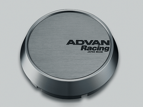 Advan Racing Center Cap - 73MM Bore - Middle / Medium Type - Hyper Black