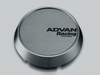 Advan Racing Center Cap - 73MM Bore - Middle / Medium Type - Hyper Black