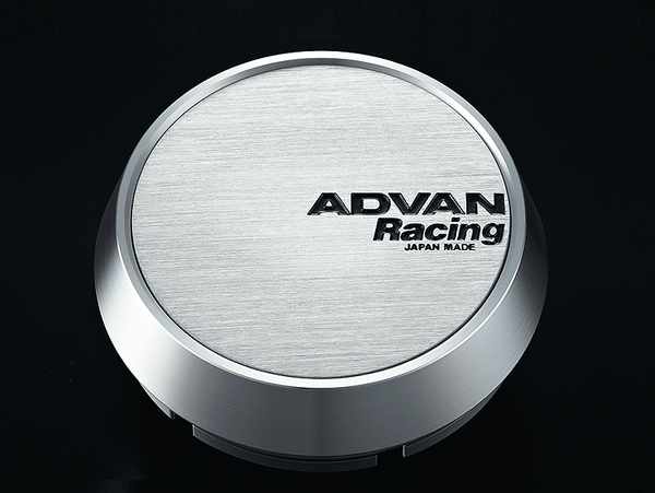 Advan Racing Center Cap - 73MM Bore - Middle / Medium Type - Silver Alumite