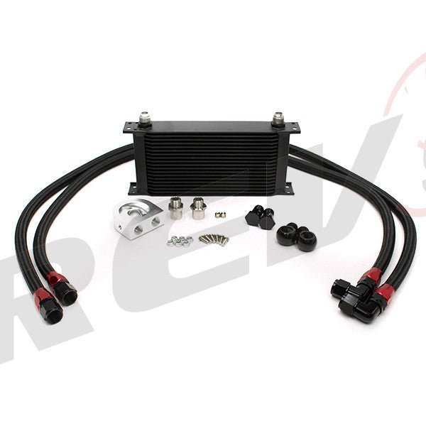 Rev9 19 Row Oil Cooler Kit (Bar & Plate Core) - Universal