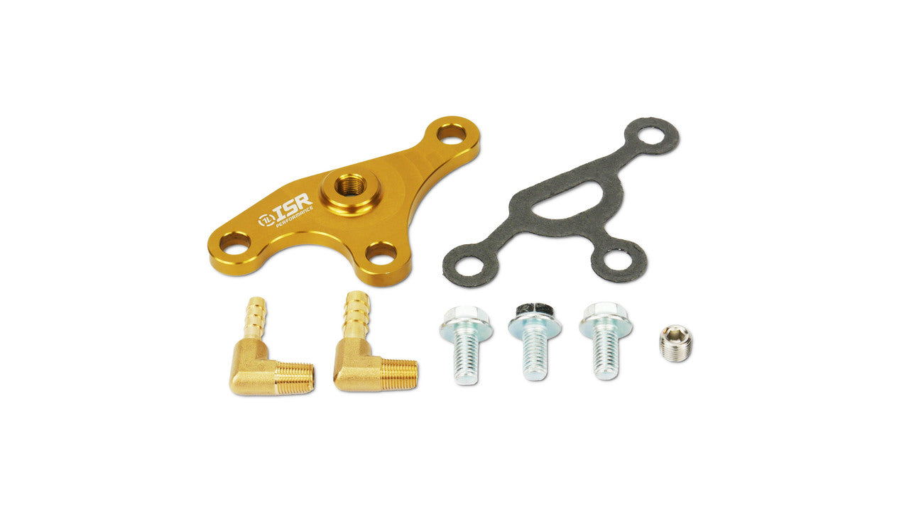 ISR Performance V2 Billet Plate with Port - Nissan 240sx S13 S14 KA24DE DOHC (1989-1998)