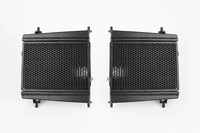 CSF High Performance Black Auxiliary Radiators Set - Toyota A90 Supra (2020+)
