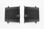 CSF High Performance Black Auxiliary Radiators Set - Toyota A90 Supra (2020+)