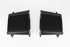 CSF High Performance Black Auxiliary Radiators Set - Toyota A90 Supra (2020+)