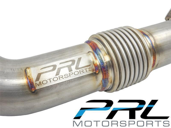 PRL Motorsports Stainless Steel 3" Front Pipe - Honda Civic Type R FK8 (2017+)