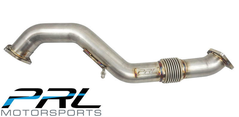 PRL Motorsports Stainless Steel 3" Front Pipe - Honda Civic Type R FK8 (2017+)