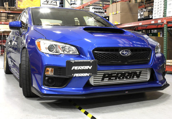 Perrin Front License Plate Bracket Holder Relocation Kit - Subaru WRX & STI (2015-2017) w/ FMIC