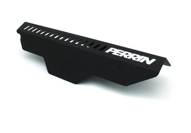 Perrin Performance Black Pulley / Alternator Cover - Subaru STI (2004-2020)