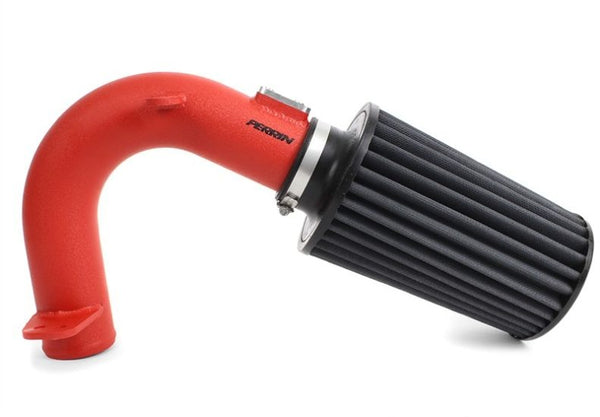 Perrin Performance Cold Air Intake w/ Heat Shield - Red - Subaru WRX (2015-2022)