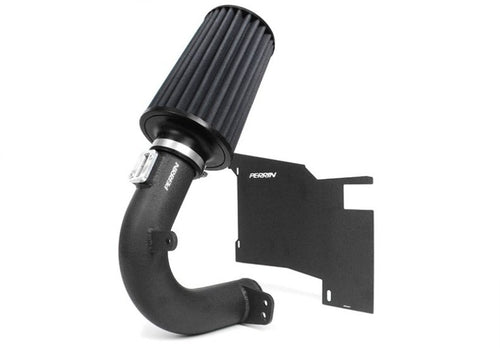 Perrin Performance Cold Air Intake w/ Heat Shield - Black - Subaru WRX (2015-2021)