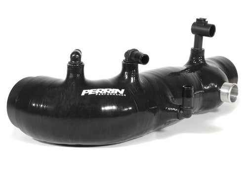 Perrin Performance 2.4" Turbo Inlet Hose BLACK - Subaru STI (2004-2020)