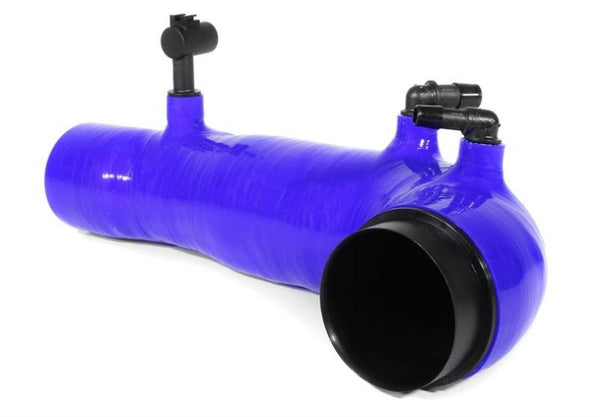 Perrin Performance 2.4" Turbo Inlet Hose BLUE - Subaru STI (2004-2020)