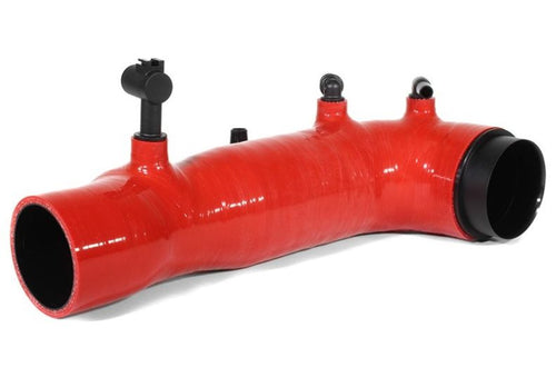 Perrin Performance 2.4" Turbo Inlet Hose RED - Subaru Forester XT (2004-2008)