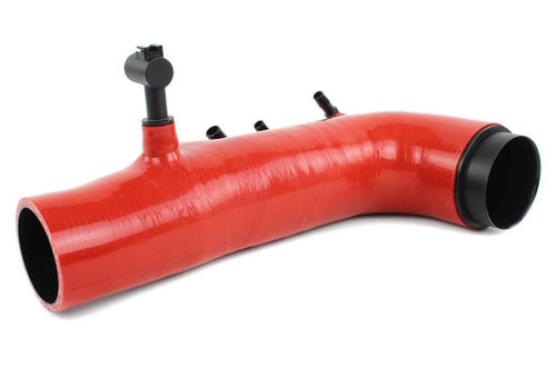 Perrin Performance 2.4" Turbo Inlet Hose RED - Subaru WRX (2008-2014)