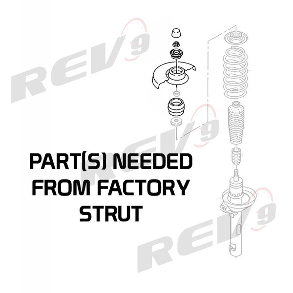 Rev9 Power Hyper-Street II Coilovers - Audi TT Quattro (8N) 2000-06