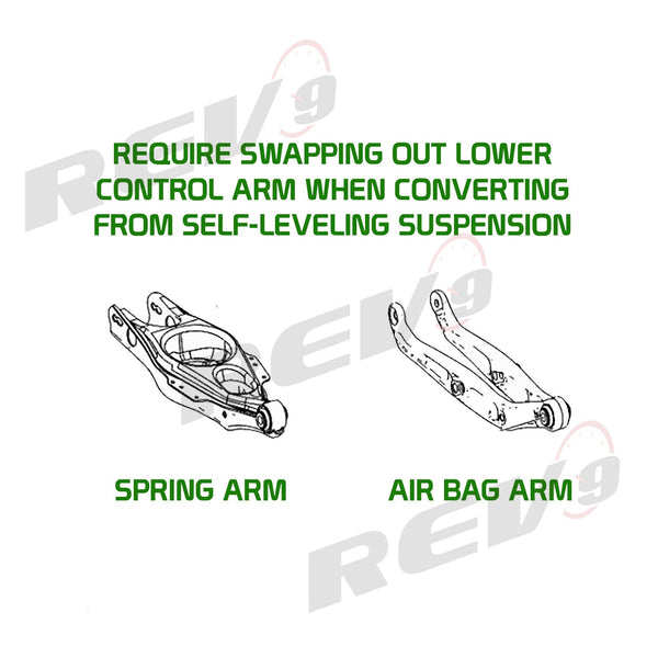 Rev9 Power Hyper-Street II Coilovers - Mercedes-Benz E320 / E350 Sedan RWD (W211) 2003-09