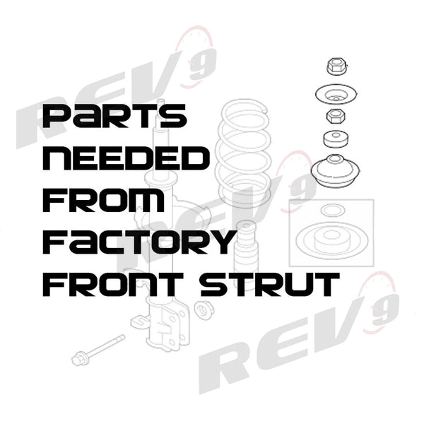 Rev9 Power Hyper-Street II Coilovers - Nissan Versa (N17x) 2013-19